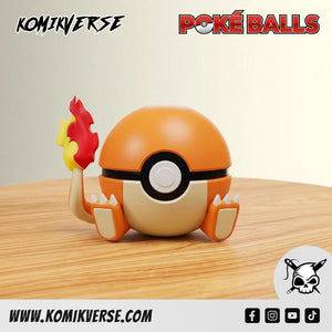 Charmander 3D printed Pokémon figure front view