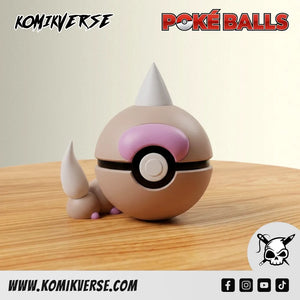 Weedle 3D printed Pokémon figure front view