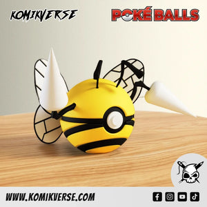 Beedrill 3D printed Pokémon figure