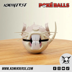 Raticate 3D printed Pokémon figure front view