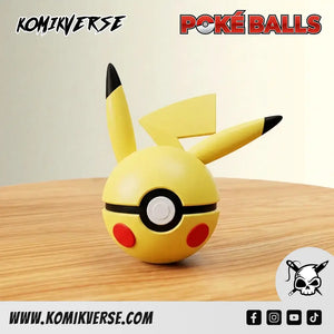 Pikachu 3D printed Pokémon figure front view