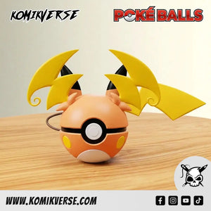Mega Raichu Y 3D printed Pokémon figure front view