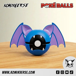 Zubat 3D printed Pokémon figure front view