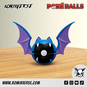 Golbat 3D printed Pokémon figure front view