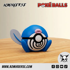 Poliwag 3D printed Pokémon figure