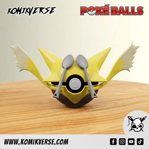 Alakazam 3D printed Pokémon figure front view