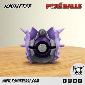 Cloyster 3D printed Pokémon figure front view