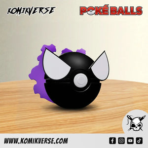 Gastly 3D printed Pokémon figure