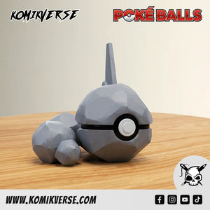 Onix 3D printed Pokémon figure