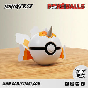 Goldeen 3D printed Pokémon figure