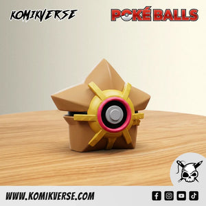 Staryu 3D printed Pokémon figure