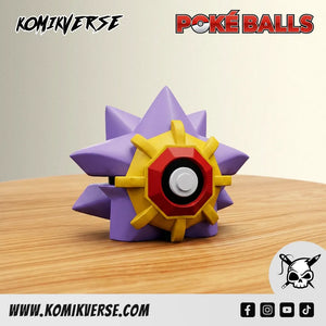 Starmie 3D printed Pokémon figure