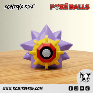 Starmie 3D printed Pokémon figure front view