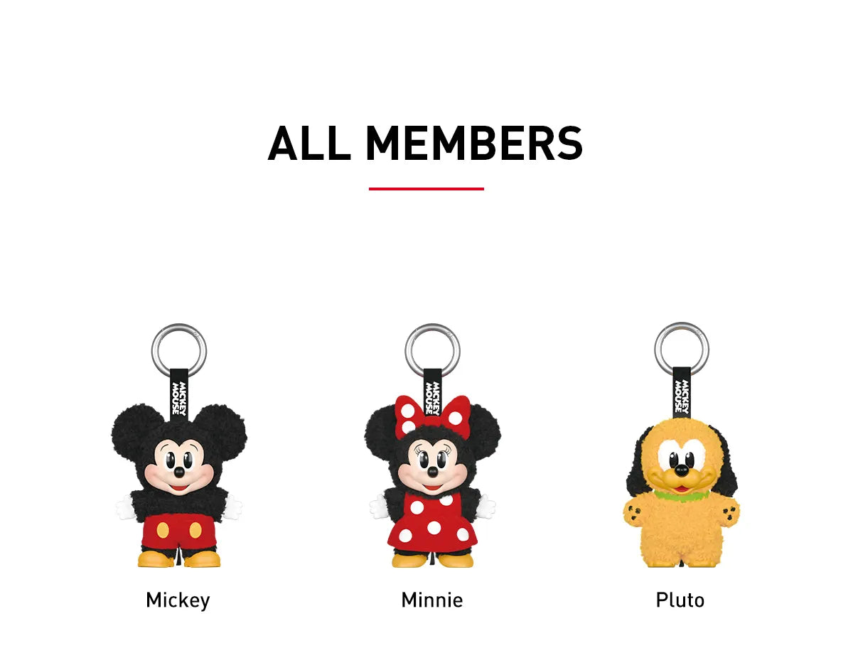 Mickey Family Cute Together Keychain Series (Blind Box)