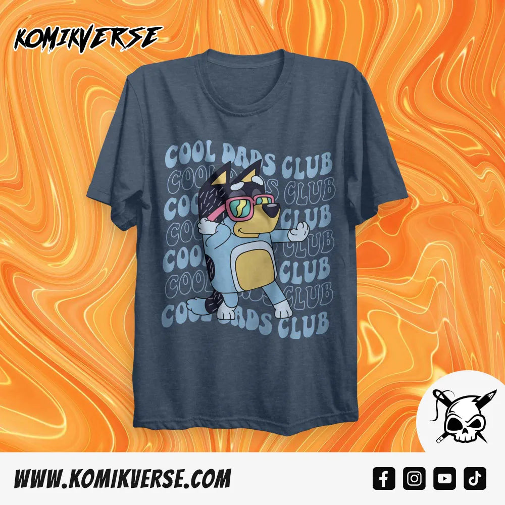 Bluey! Cool Dads Club Graphic T-Shirt
