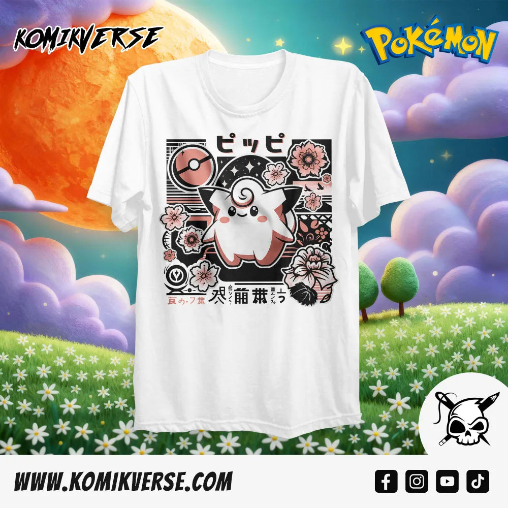 Pokémon Clefairy Graphic T-Shirt
