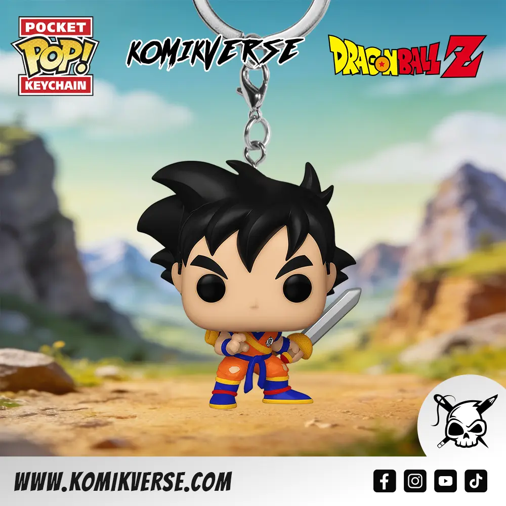 Pop! Keychain Gohan with Sword