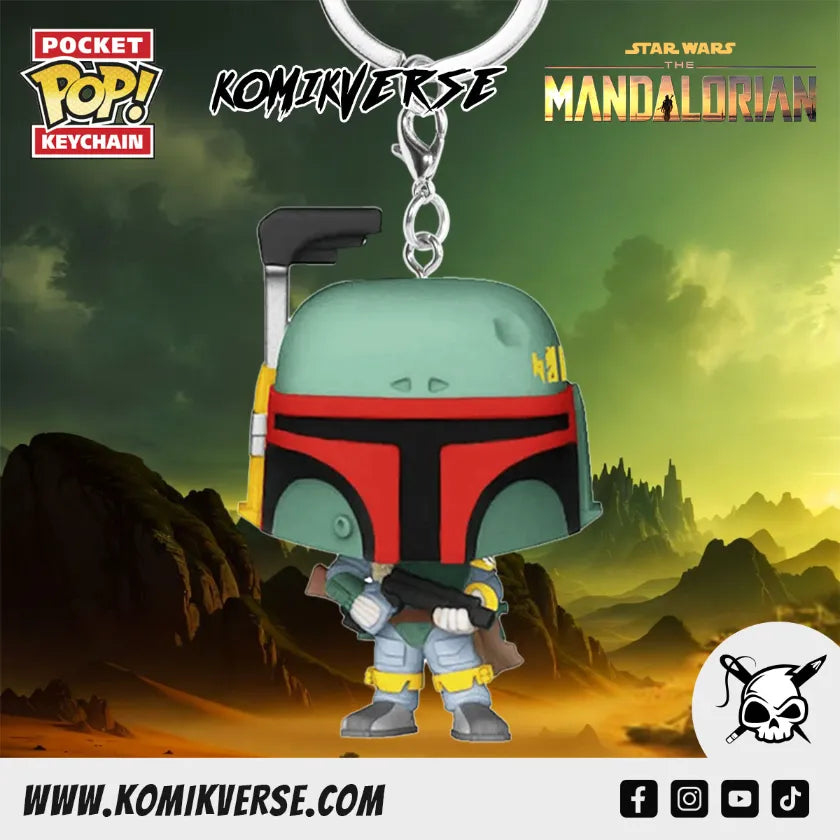 Funko Star Wars Boba Fett Pocket POP! Keychain