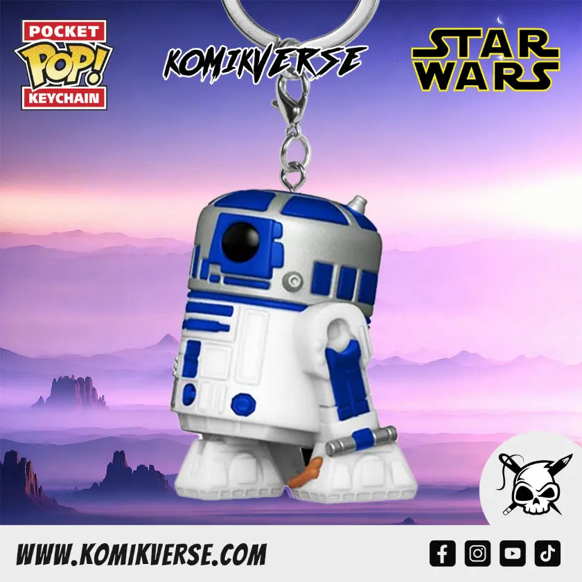 Funko Star Wars R2-D2 Pocket POP! Keychain – KOMIKVERSE