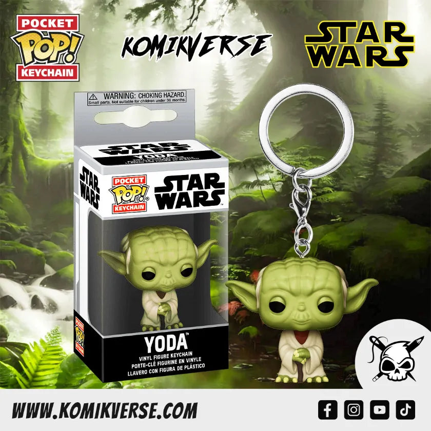 Funko Star Wars Yoda Pocket POP! Keychain