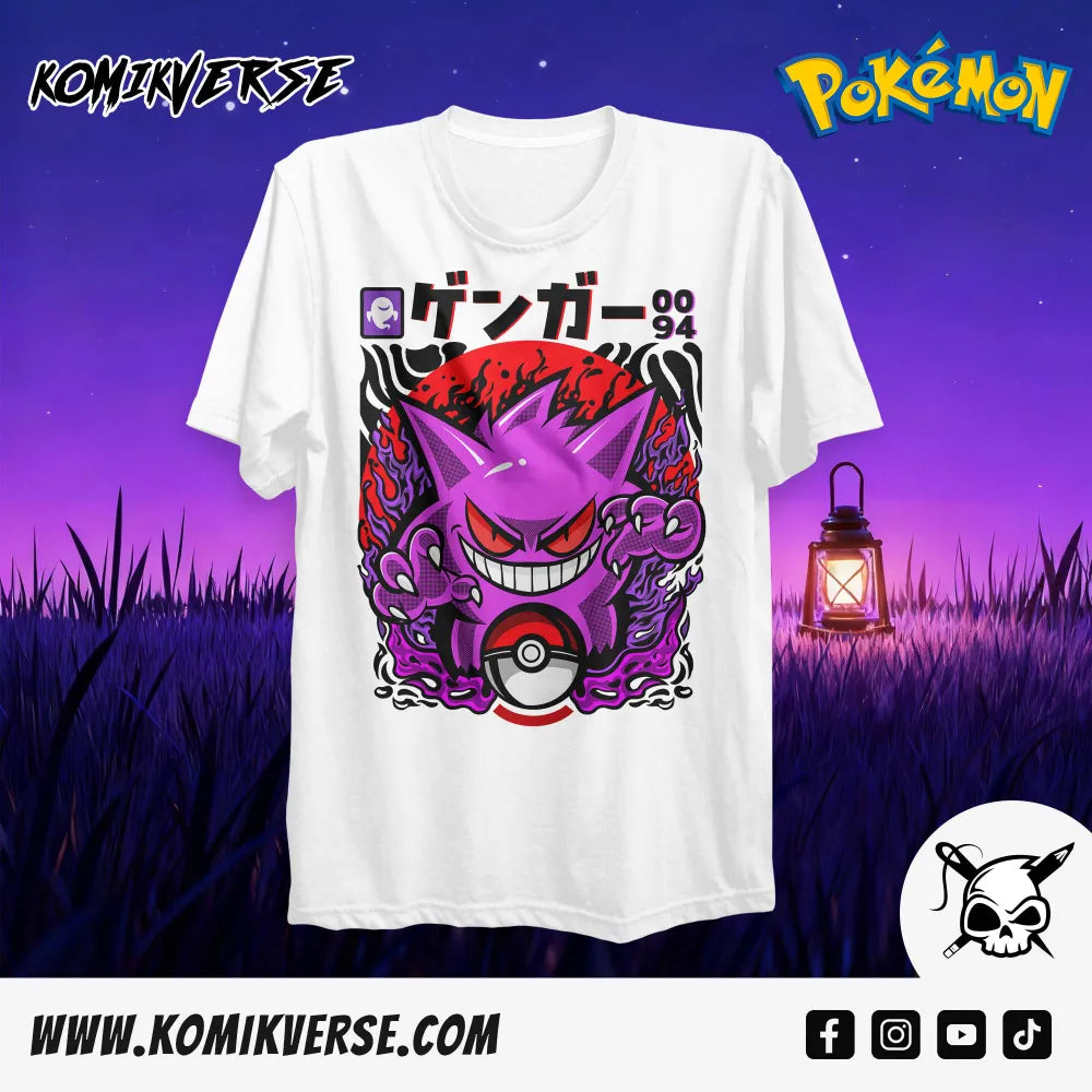 Pokémon Gengar Graphic T-Shirt