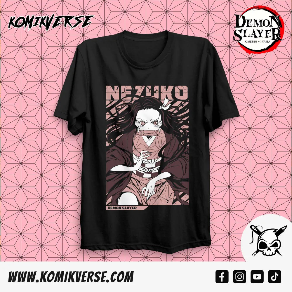 Demon Slayer Nezuko Kamado Graphic T-Shirt