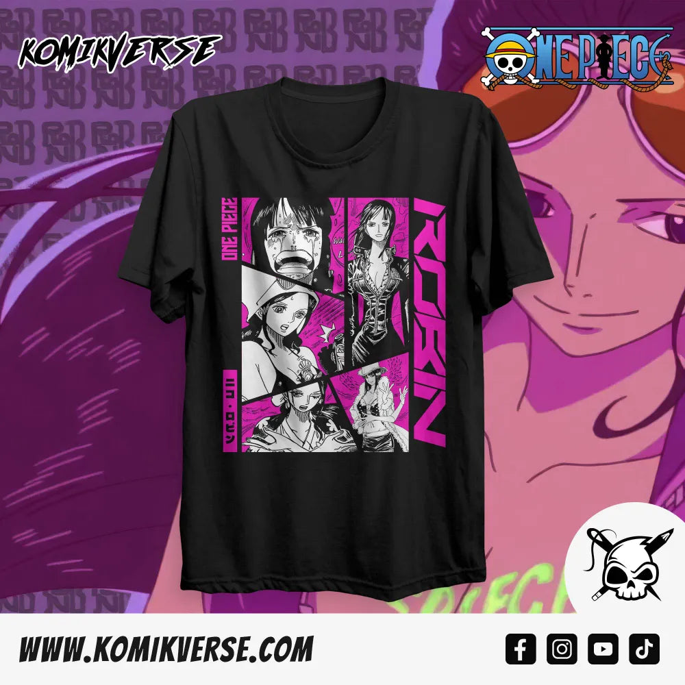 One Piece Nico Robin Graphic T-Shirt – KOMIKVERSE