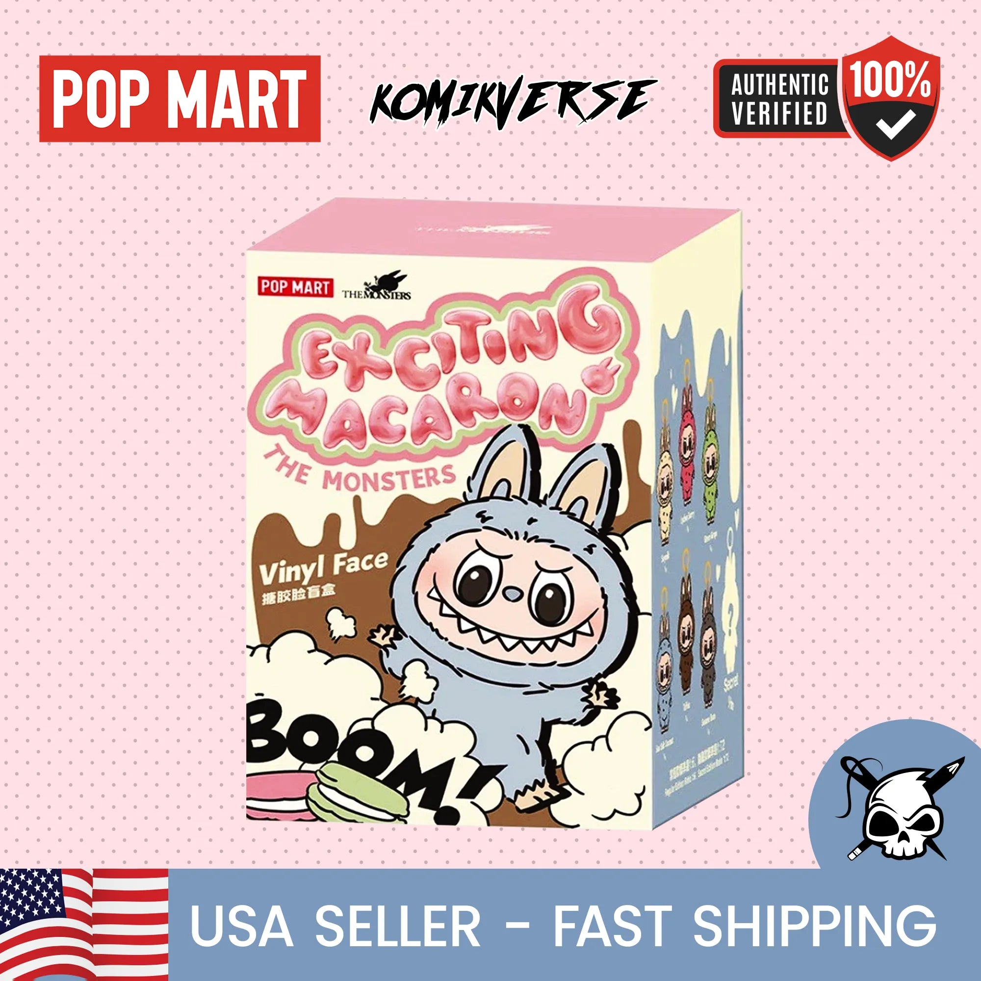 Exciting Macaron Series (Blind Box) – KOMIKVERSE Exciting Macaron Series (Blind Box) – KOMIKVERSE