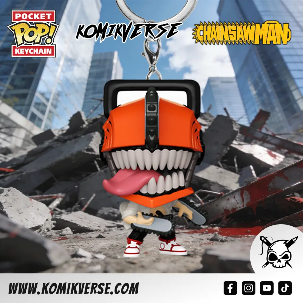 Pop! Keychain Chainsaw Man – KOMIKVERSE