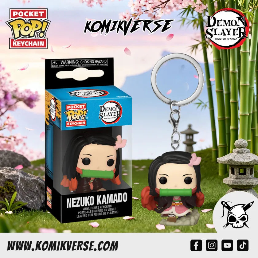 Pop! Keychain Nezuko Kamado - Demon Slayer