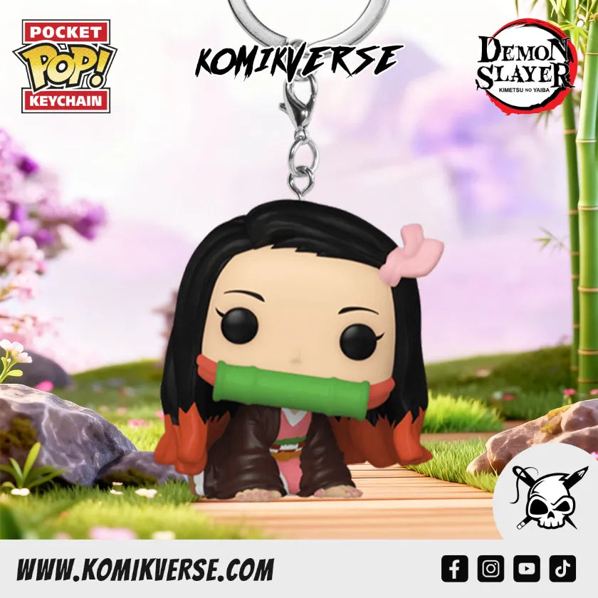 Pop! Keychain Nezuko Kamado Exclusive - Demon Slayer