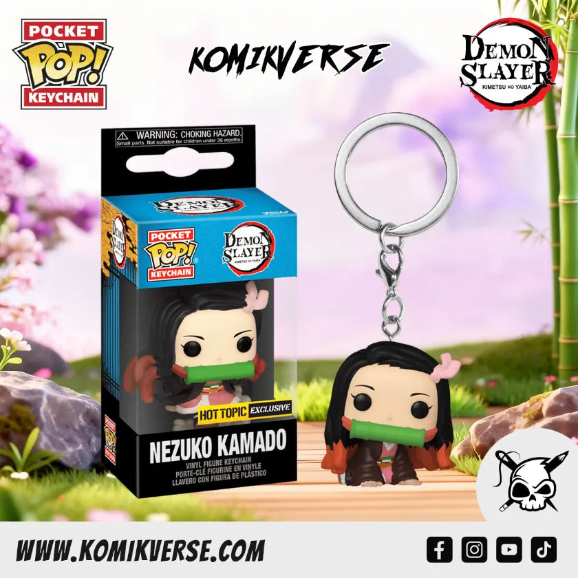 Pop! Keychain Nezuko Kamado Exclusive - Demon Slayer