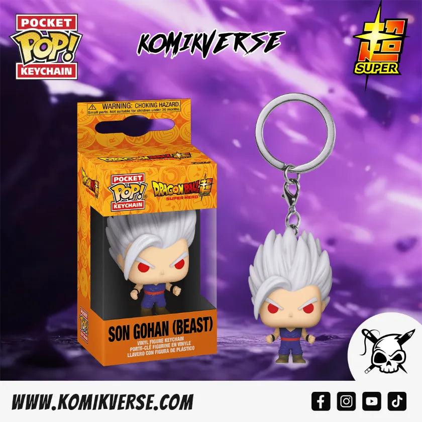 Pop! Keychain Son Gohan (Beast)