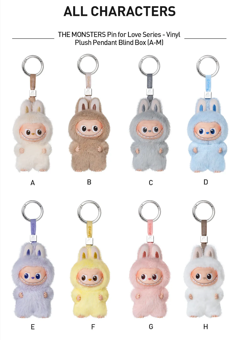 Pin for Love Series A-M (Blind Box)