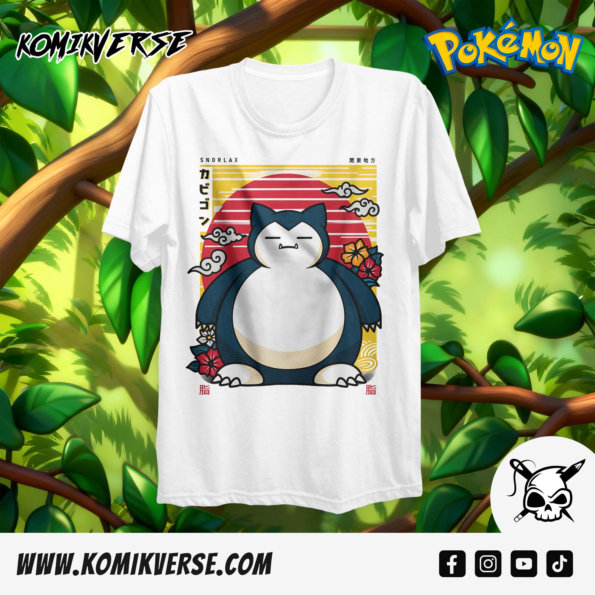 Pokémon Snorlax Graphic T-Shirt