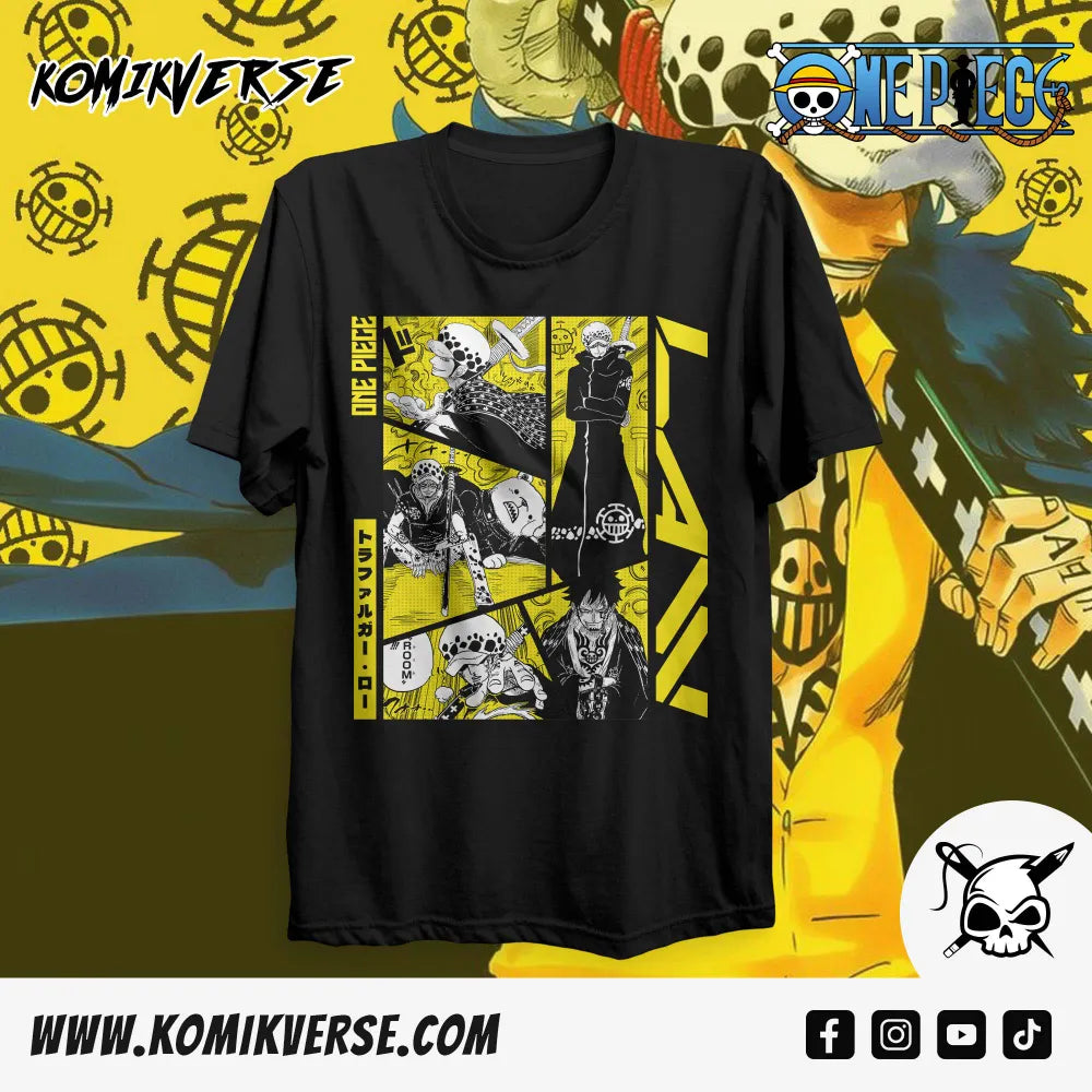 One Piece Trafalgar D. Law Graphic T-Shirt – KOMIKVERSE