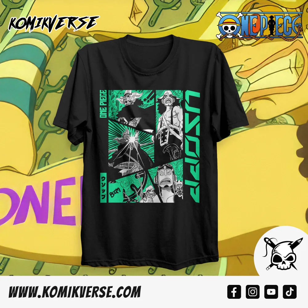 One Piece Usopp Graphic T-Shirt – KOMIKVERSE