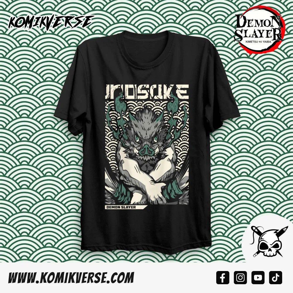 Demon Slayer Inosuke Hashibira Graphic T-Shirt