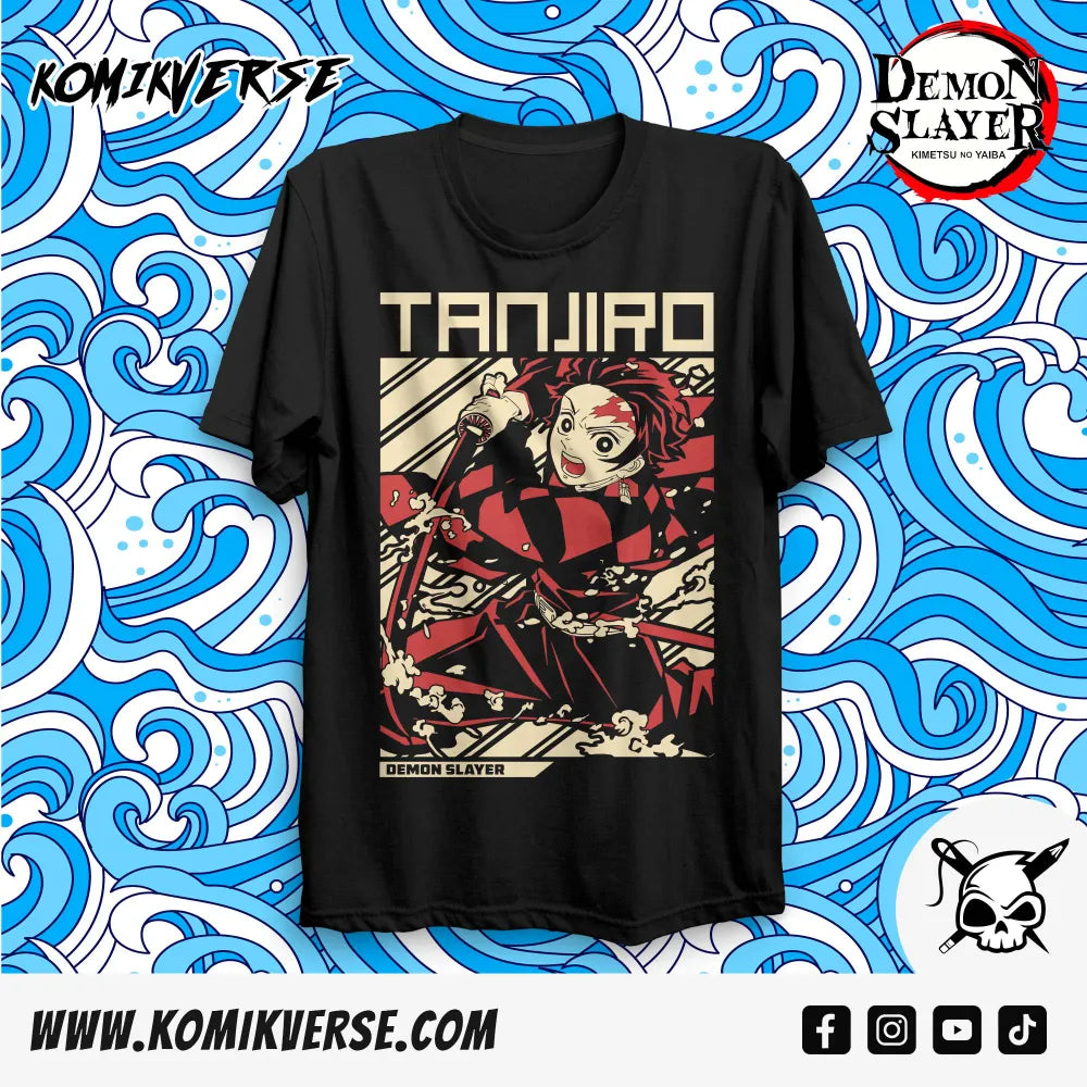 Demon Slayer Tanjiro Graphic T-Shirt