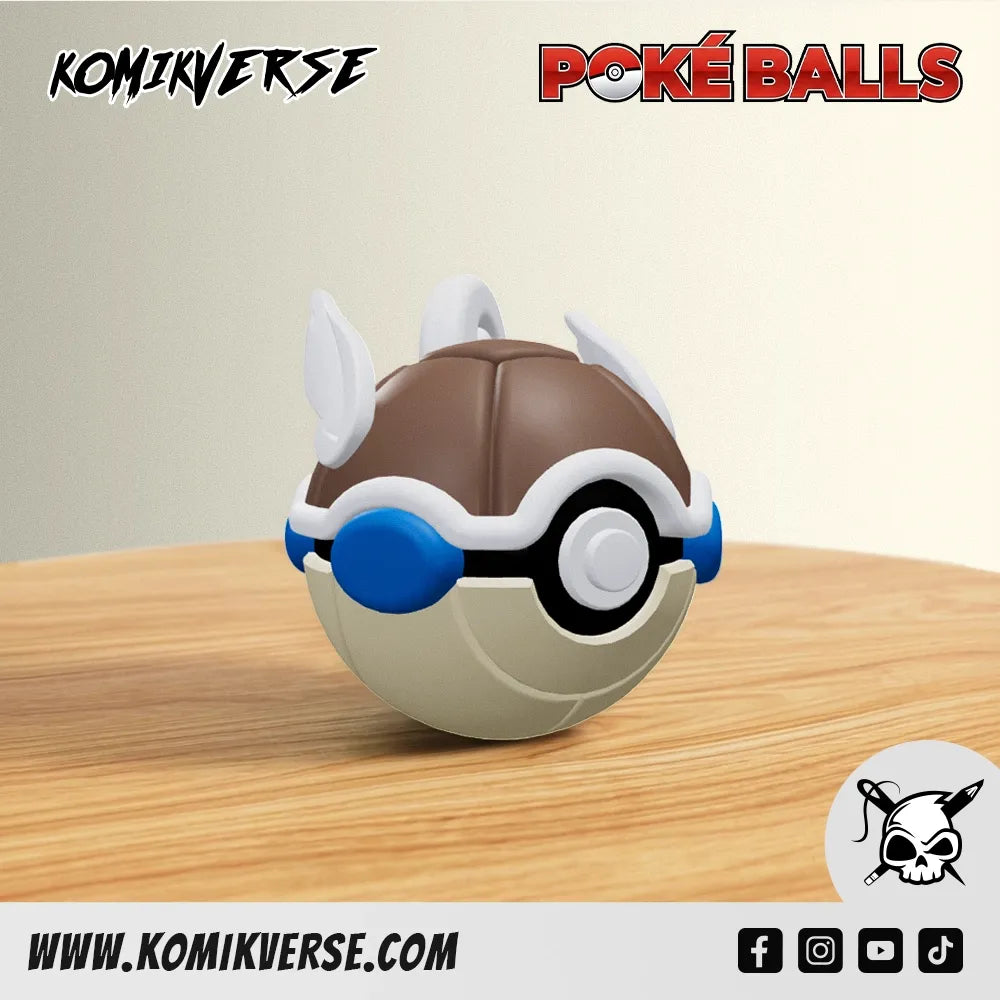 Wartortle 3D printed Pokémon figure