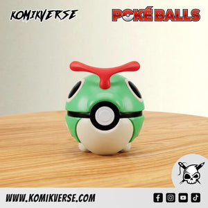 Caterpie 3D printed Pokémon figure front view