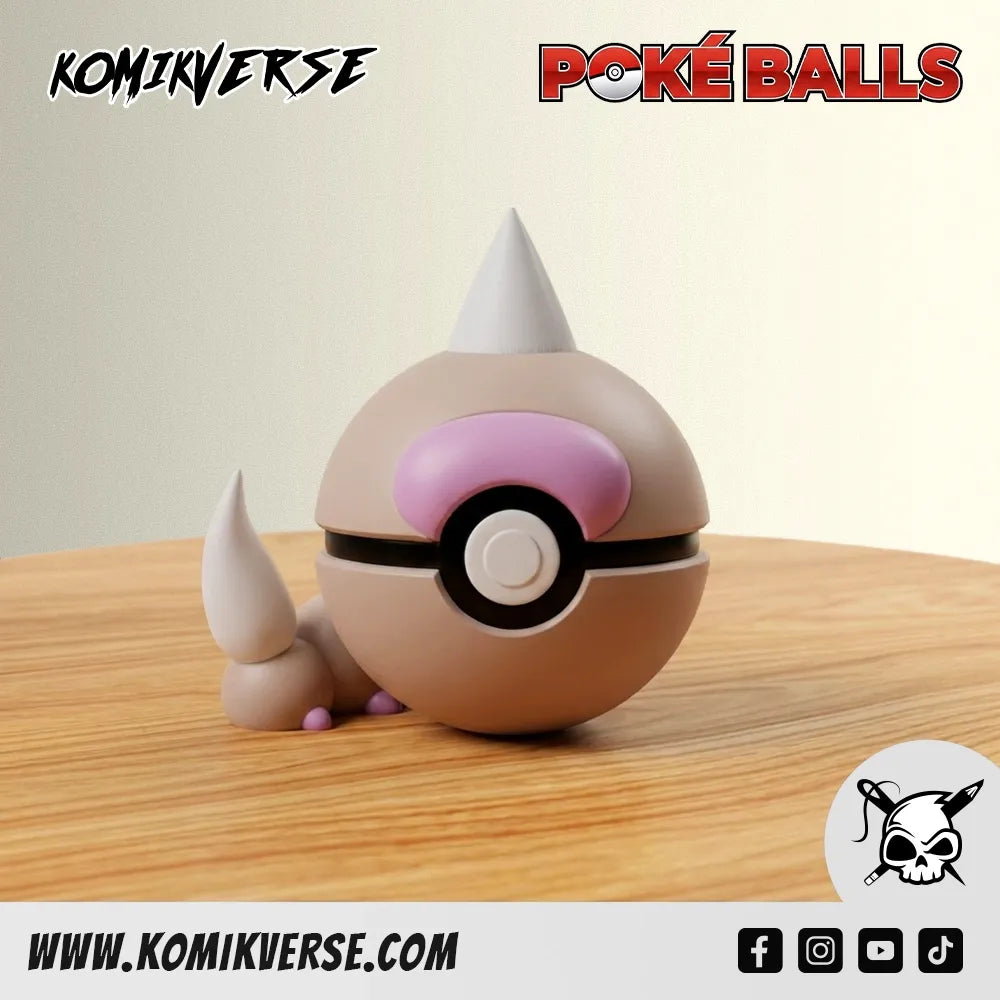 Weedle 3D printed Pokémon figure front view