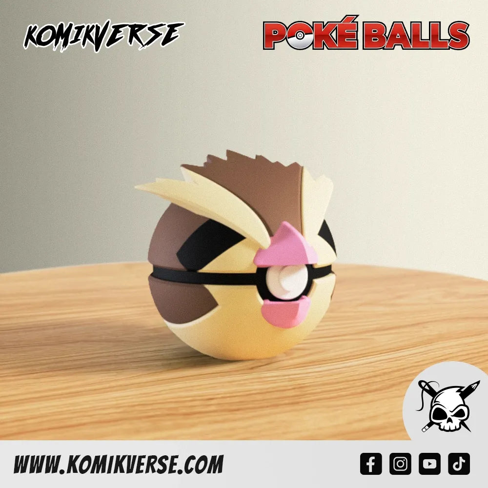 Pidgey 3D printed Pokémon figure