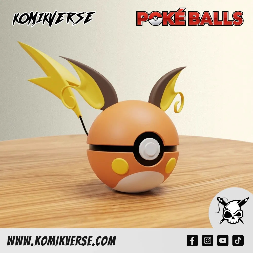 Raichu 3D printed Pokémon figure