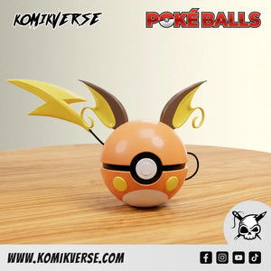 Raichu 3D printed Pokémon figure front view