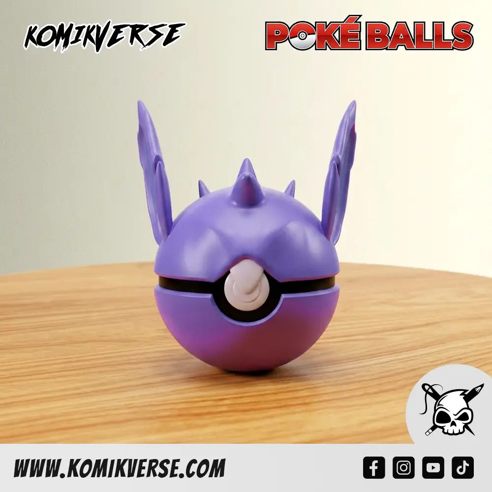 Nidoran 3D printed Pokémon figure front view