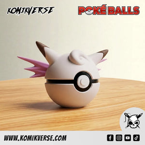 Clefable 3D printed Pokémon figure