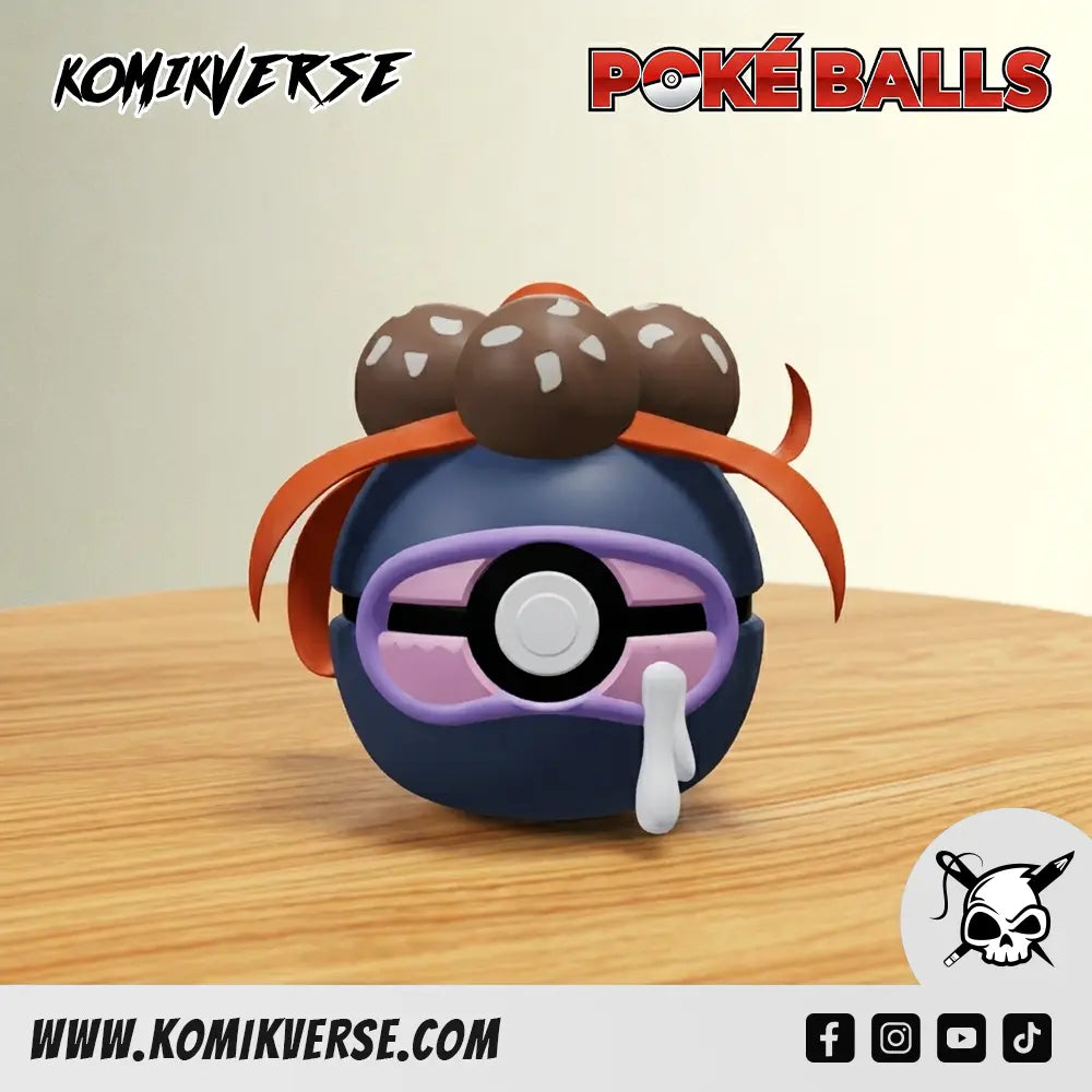 Gloom 3D printed Pokémon figure front view