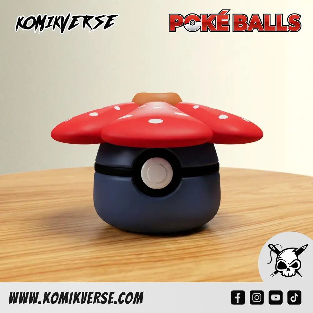 Vileplume 3D printed Pokémon figure front view