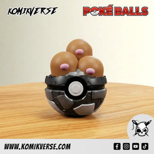 Dugtrio 3D printed Pokémon figure front view